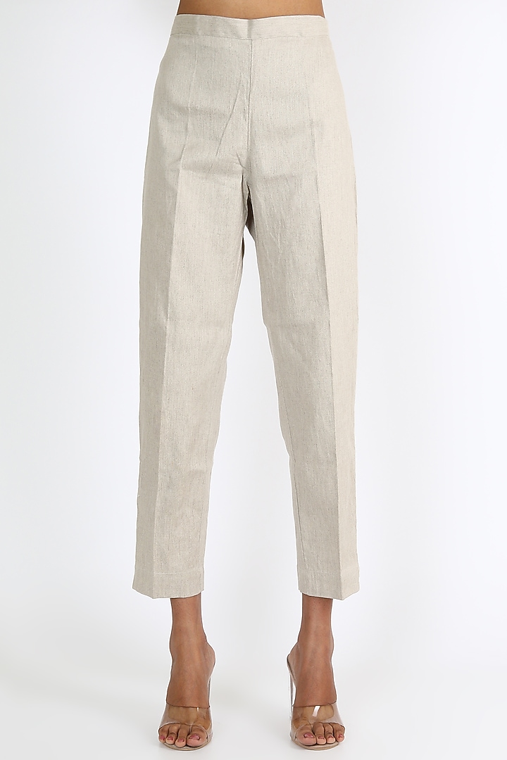 White Linen Tunic by Linen And Linens at Pernia's Pop Up Shop