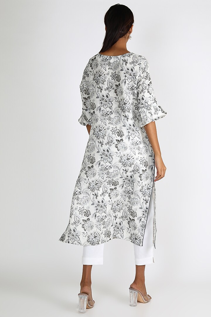 White Linen Pants by Linen And Linens at Pernia's Pop Up Shop