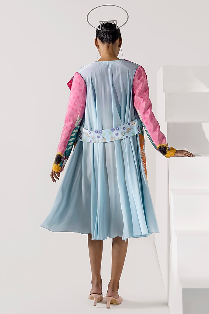 Multi-Colored Printed Summer Dress by Limerick By Abirr N' Nanki at Pernia's Pop Up Shop