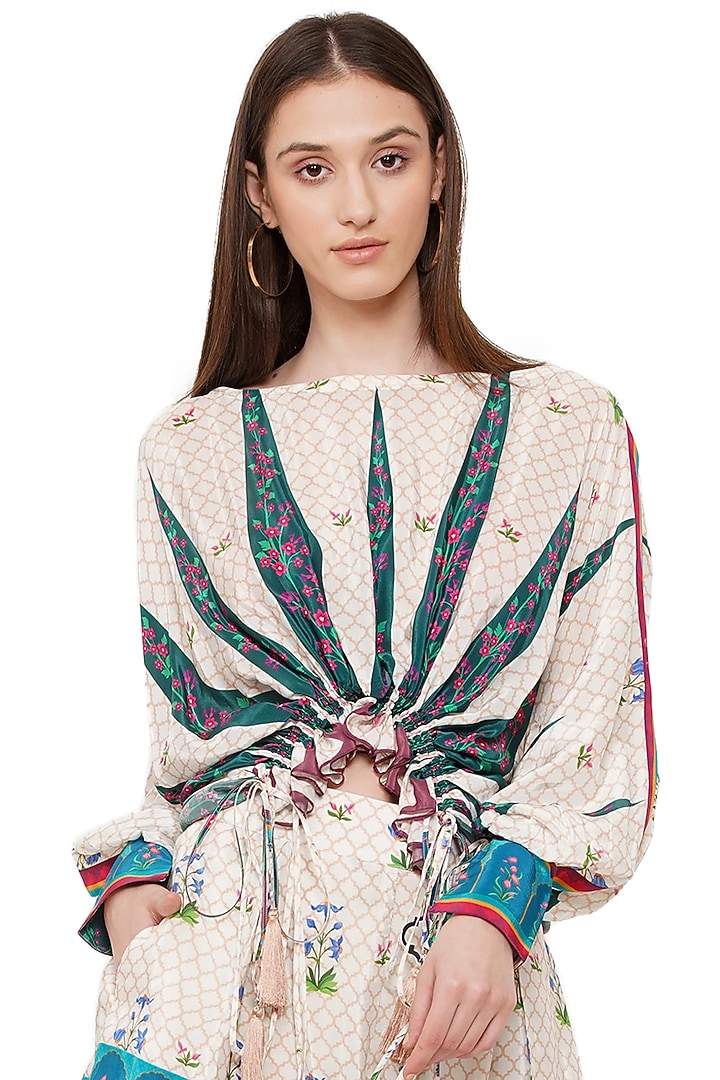 Multi-Coloured Printed Top by Limerick By Abirr N' Nanki at Pernia's Pop Up Shop
