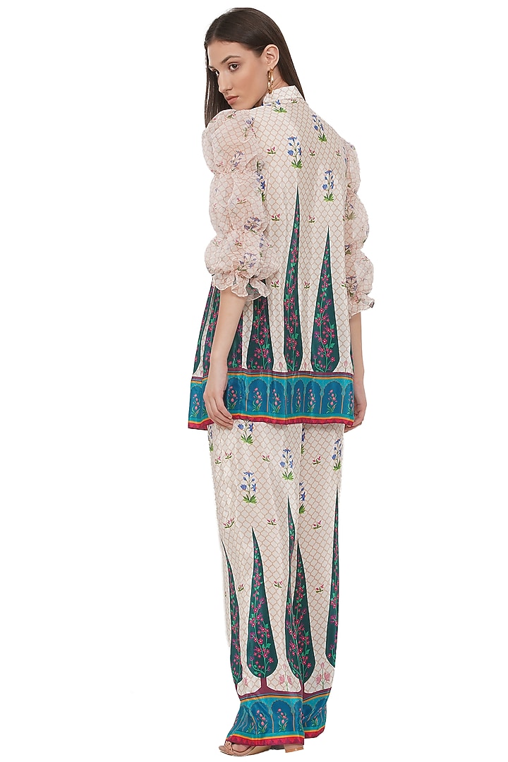 Multi-Coloured Printed Pants by Limerick By Abirr N' Nanki at Pernia's Pop Up Shop