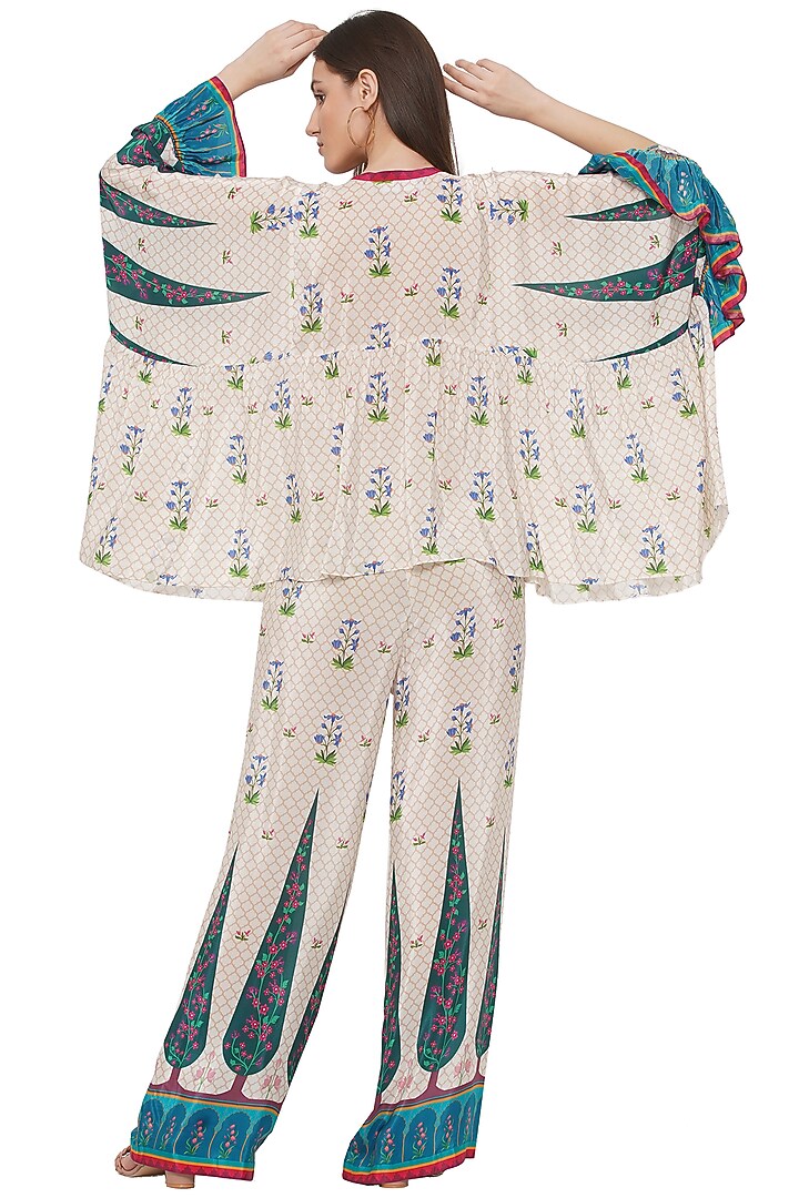 White Printed Top by Limerick By Abirr N' Nanki at Pernia's Pop Up Shop