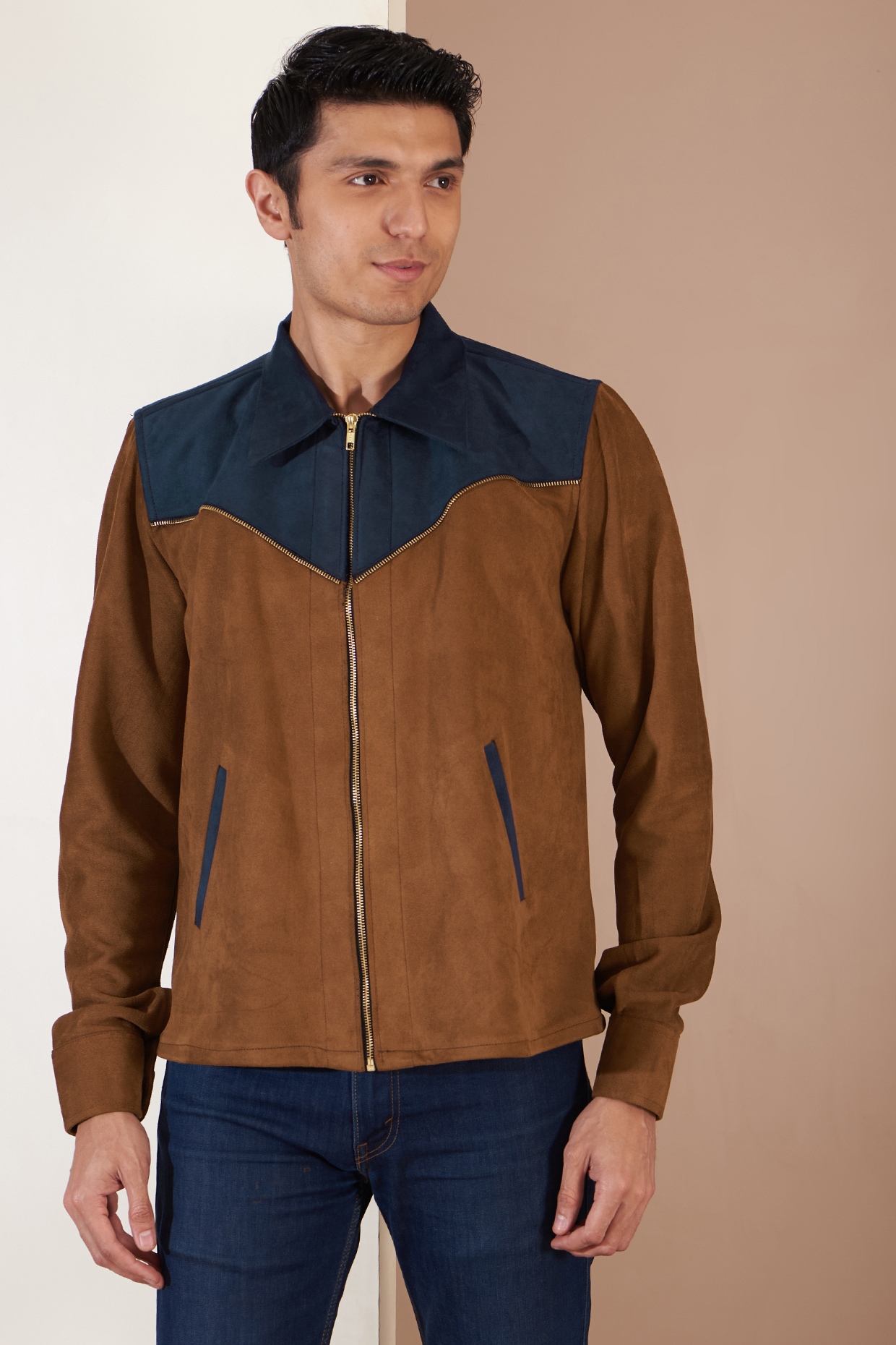 Buy Men Brown Solid Casual Jacket Online - 715303 | Peter England