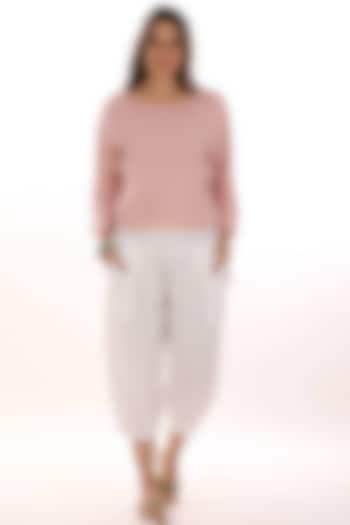 Blush Pink Linen Shirt by linencut