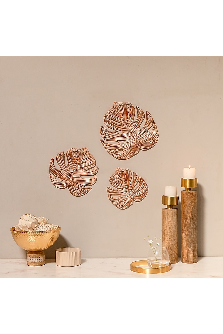 
Copper Wall Art (Set of 3) by Logam