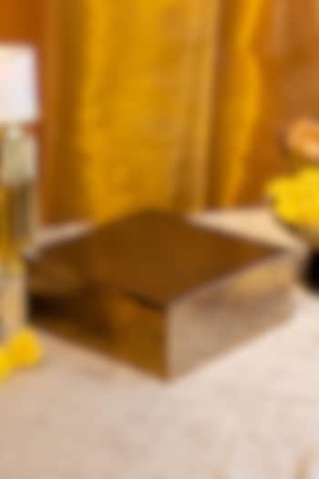 Brass Antique Steel Box by Logam at Pernia's Pop Up Shop