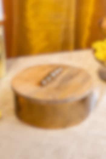 Brass Antique Mango Wood Box by Logam at Pernia's Pop Up Shop