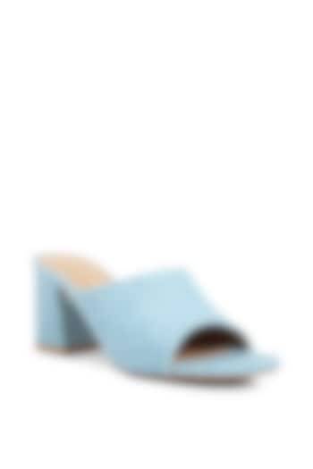 Blue Canvas Slip-On Sandals by London Rag at Pernia's Pop Up Shop
