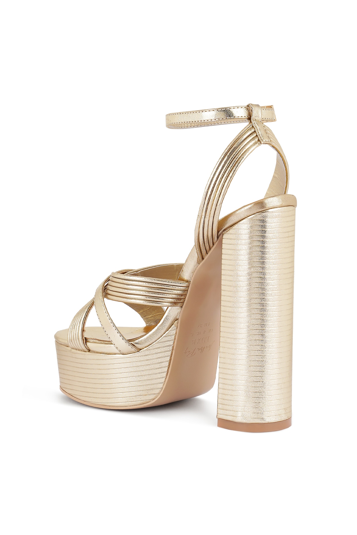 Aquazzura gold platform discount sandals