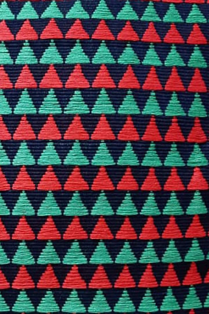 Black & Green Cotton Handwoven Cushion Covers (Set of 2) by Lovitoli at Pernia's Pop Up Shop