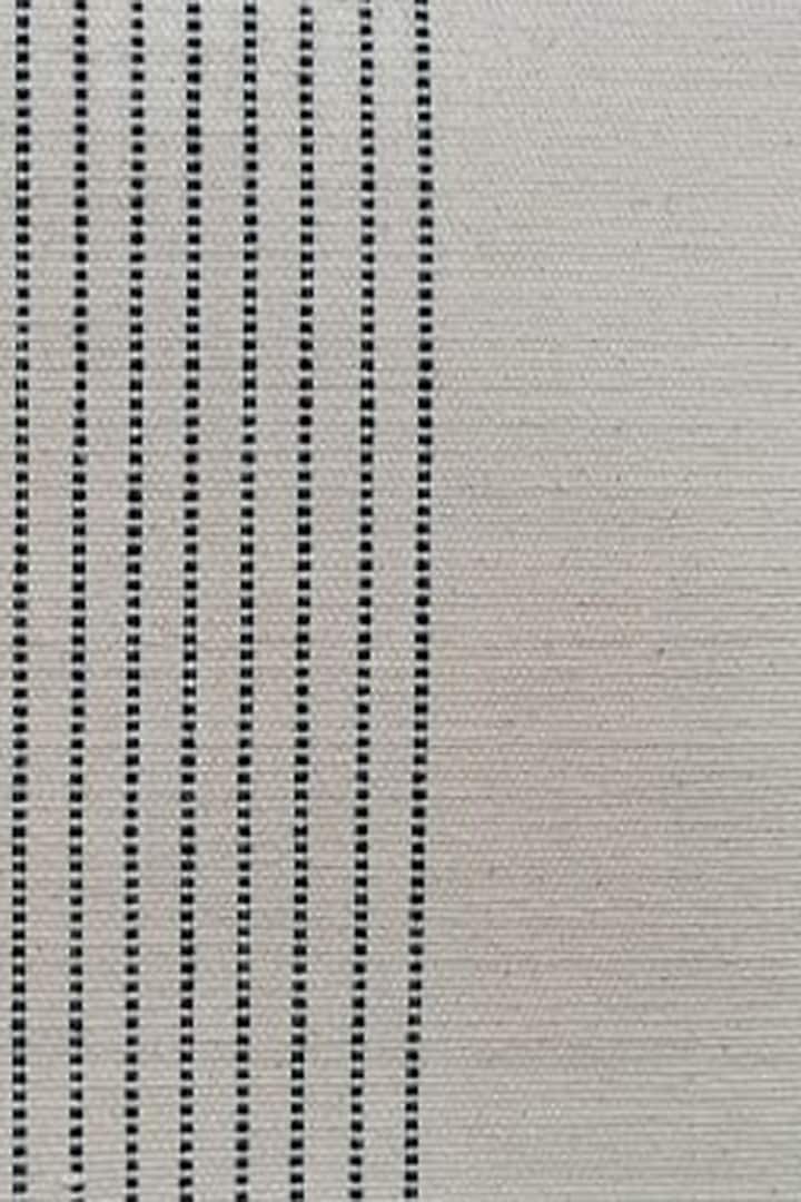 Black & White Cotton Handwoven Miidiinyi Cushion Covers (Set of 2) by Lovitoli at Pernia's Pop Up Shop