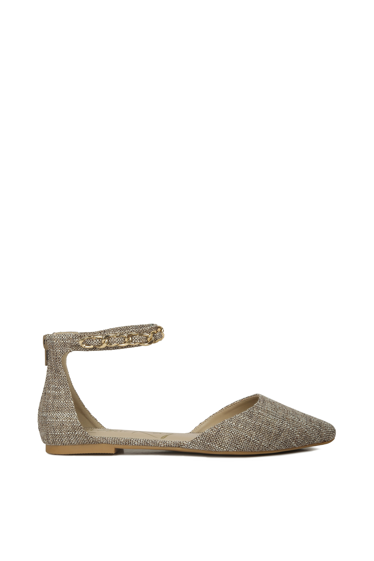 Brown Canvas Flats by London Rag at Pernia's Pop Up Shop