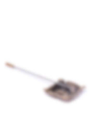 Antique Gold Finish Khajuraho Lapel Pin by Cosa Nostraa at Pernia's Pop Up Shop