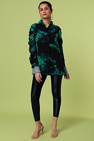 Black Printed Shirt by LstSoles