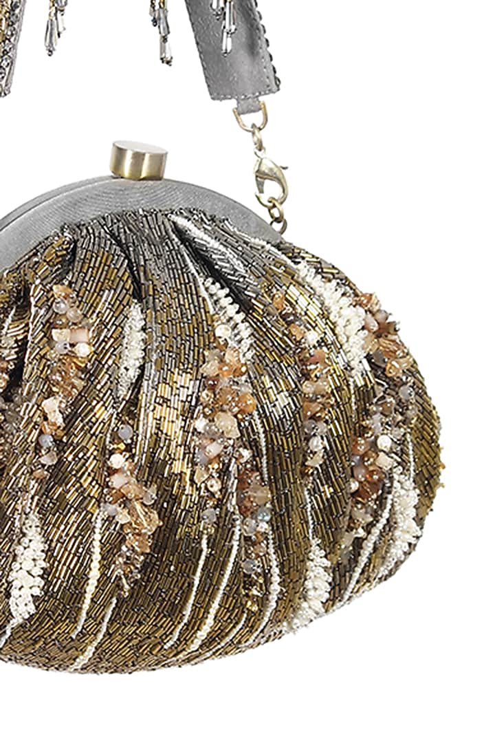 Antique Embroidered Pouch by Lovetobag at Pernia's Pop Up Shop
