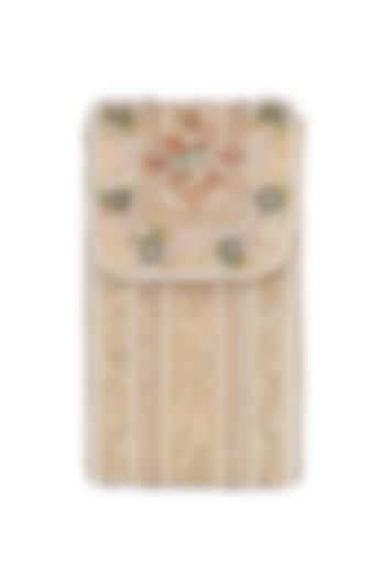 Pastel Multi-Colored Embellished Mobile Pouch by Lovetobag at Pernia's Pop Up Shop