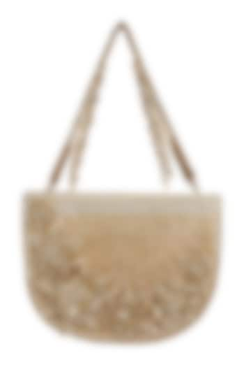 Gold & Silver Embellished Hand-Bag by Lovetobag at Pernia's Pop Up Shop