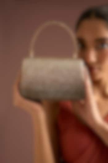 Multi-Colored Satin & Suedette Bag by Lovetobag at Pernia's Pop Up Shop