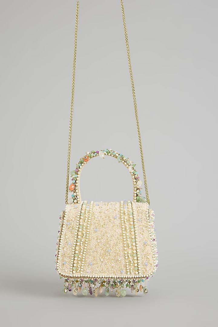 Amethyst Lavender Satin & Suedette Bag by Lovetobag at Pernia's Pop Up Shop