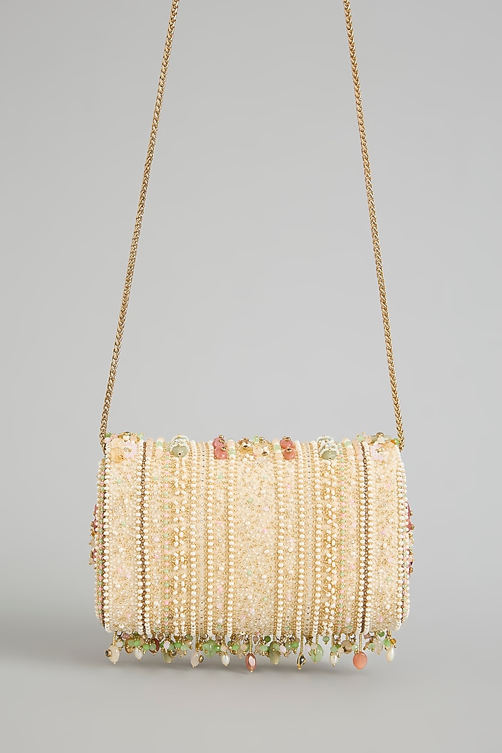 Pastel-Colored Satin & Suedette Bag by Lovetobag at Pernia's Pop Up Shop