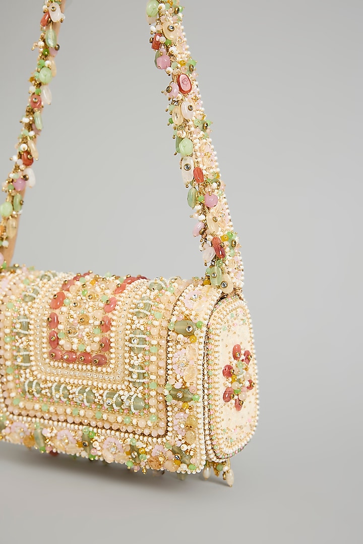 Pastel-Colored Satin & Suedette Bag by Lovetobag at Pernia's Pop Up Shop