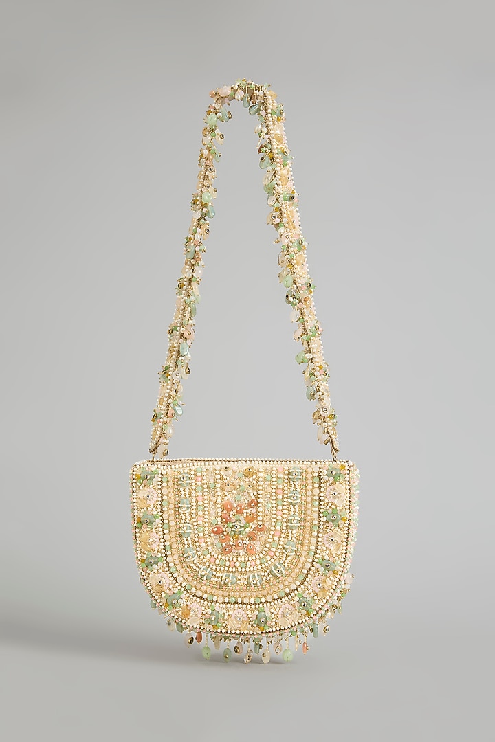 Pastel-Colored Satin & Suedette Bag by Lovetobag at Pernia's Pop Up Shop