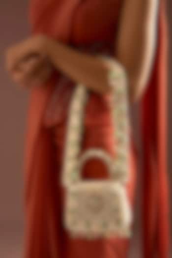 Pastel-Colored Satin & Suedette Bag by Lovetobag at Pernia's Pop Up Shop