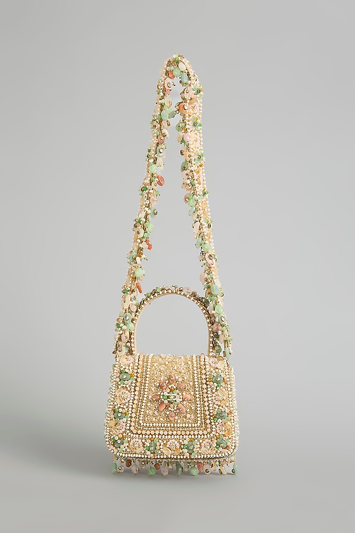 Pastel-Colored Satin & Suedette Bag by Lovetobag at Pernia's Pop Up Shop