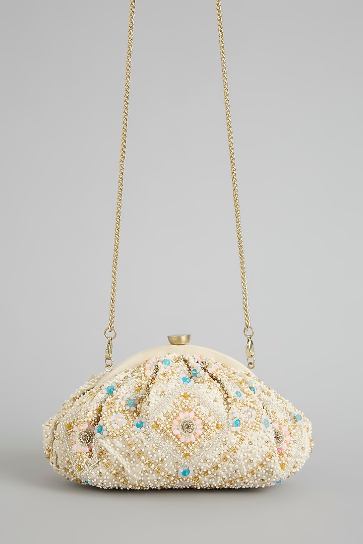 Pastel-Colored Satin & Suedette Bag by Lovetobag at Pernia's Pop Up Shop