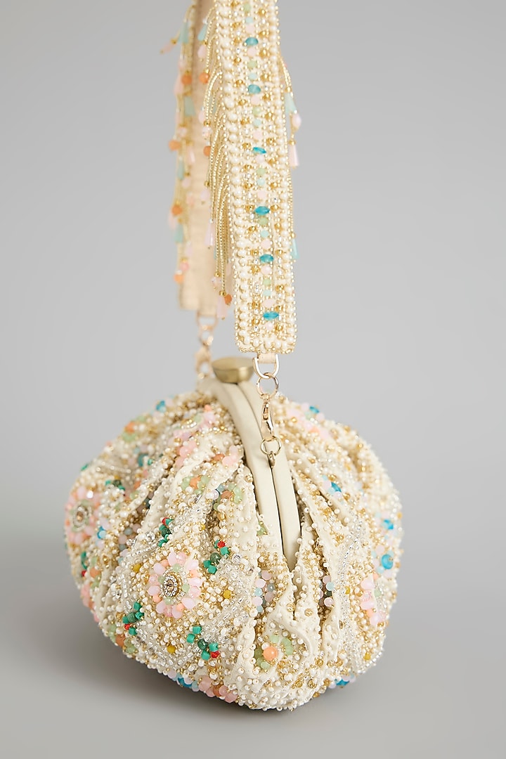 Pastel-Colored Satin & Suedette Bag by Lovetobag at Pernia's Pop Up Shop