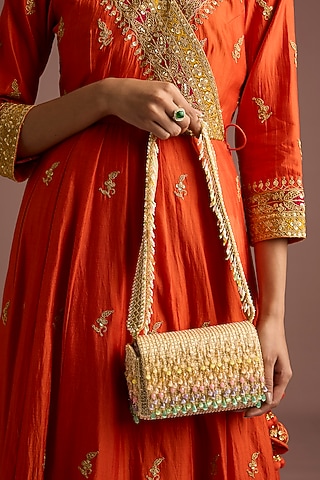 Pastel-Colored Satin & Suedette Bag by Lovetobag