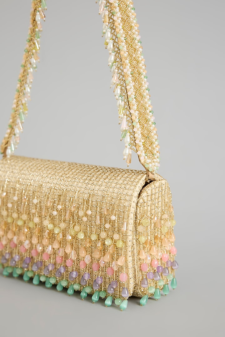 Pastel-Colored Satin & Suedette Bag by Lovetobag at Pernia's Pop Up Shop