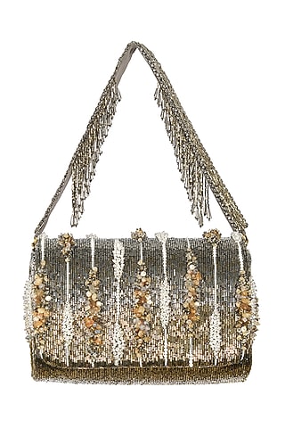 Antique Embroidered Clutch by Lovetobag