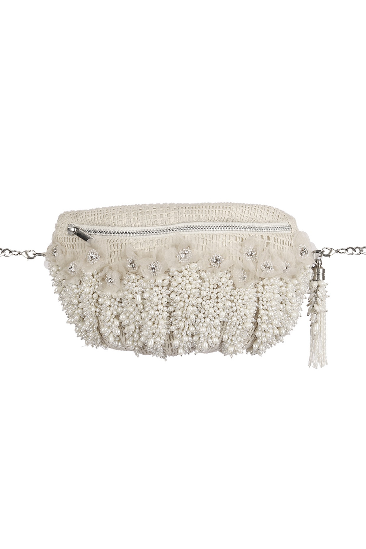 crochet waist bag