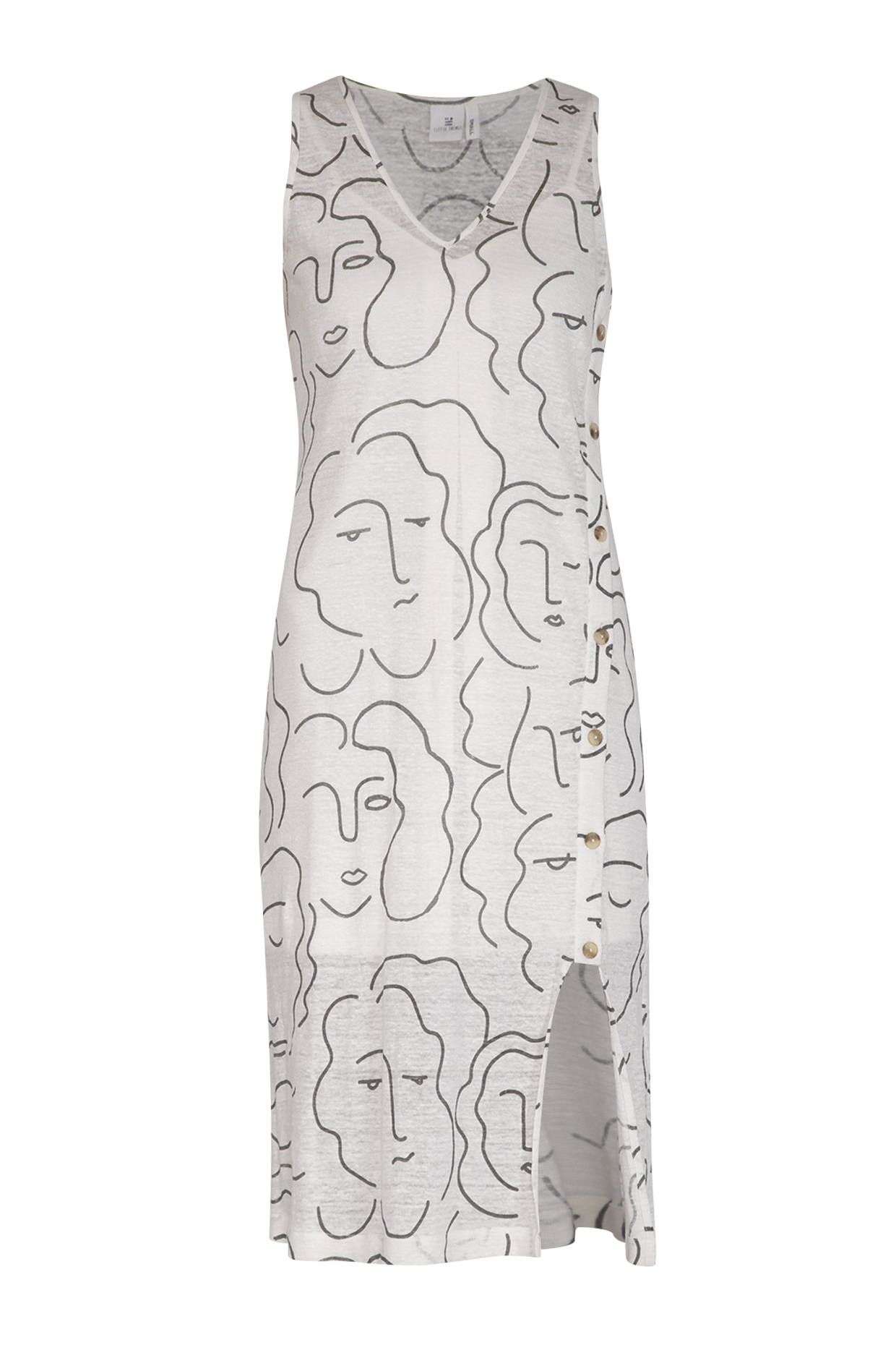 white inner slip dress