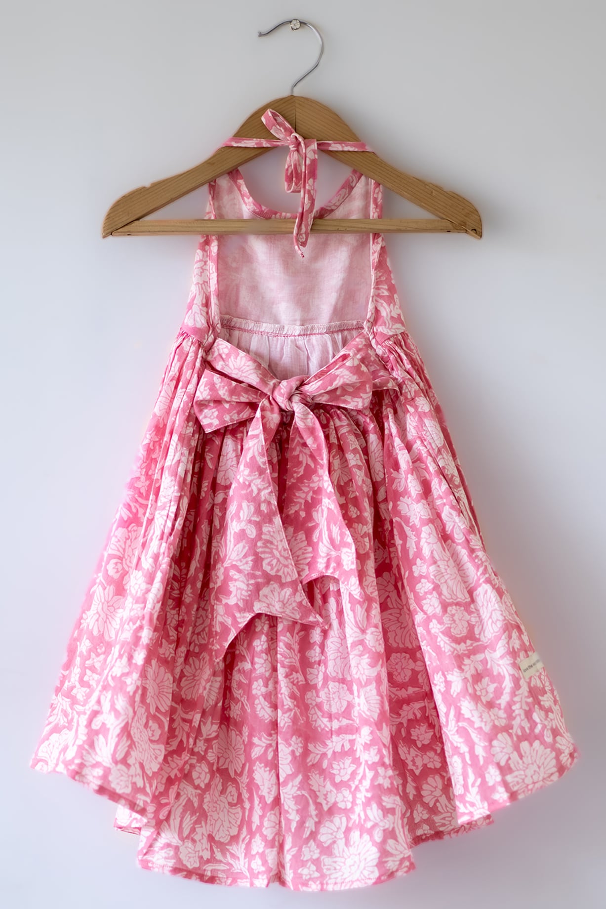 Pink Mal Mal Cotton Hand Block Printed Dress For Girls by Love the World  Today at Pernia's Pop Up Shop 2026