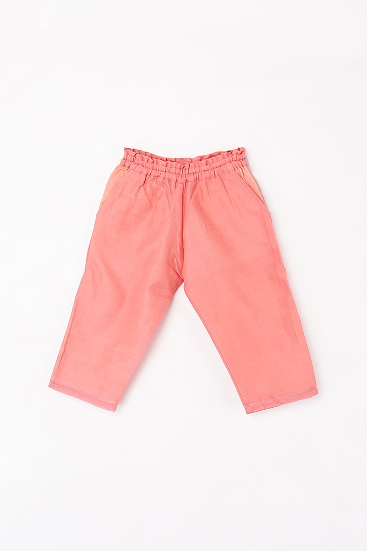 Geranium Pink Co-Ord Set For Girls by Love the World Today at Pernia's Pop Up Shop