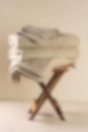 Light Beige Face Towels by By ADAB at Pernia's Pop Up Shop