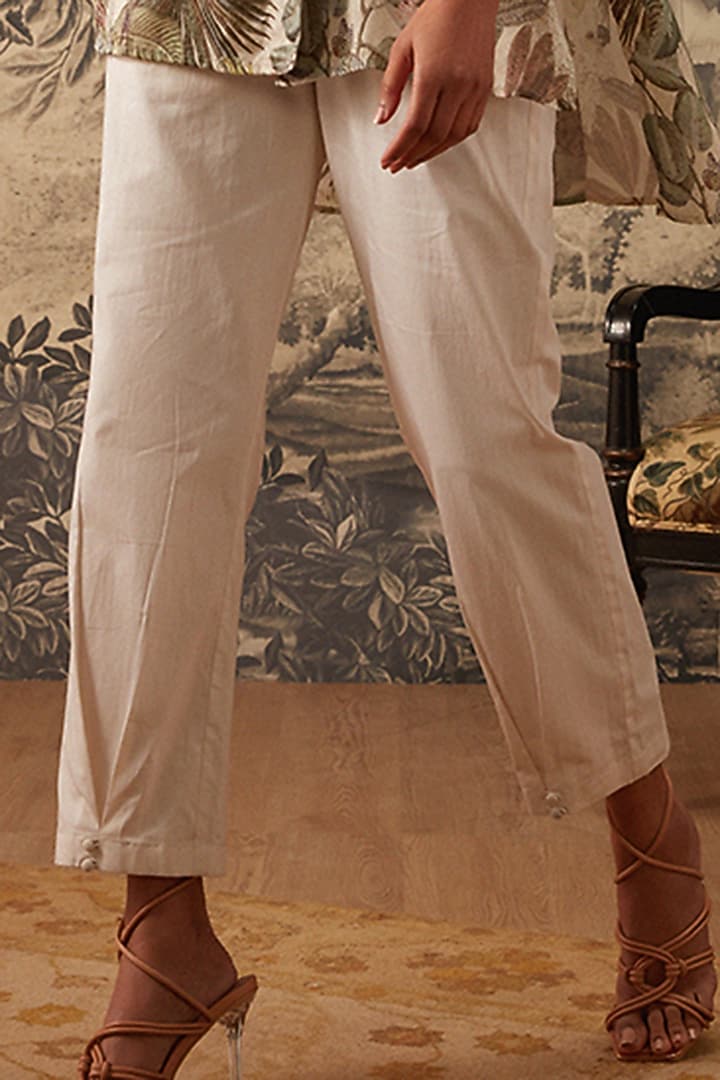 Ivory High-Low Tunic Set by Kalista at Pernia's Pop Up Shop