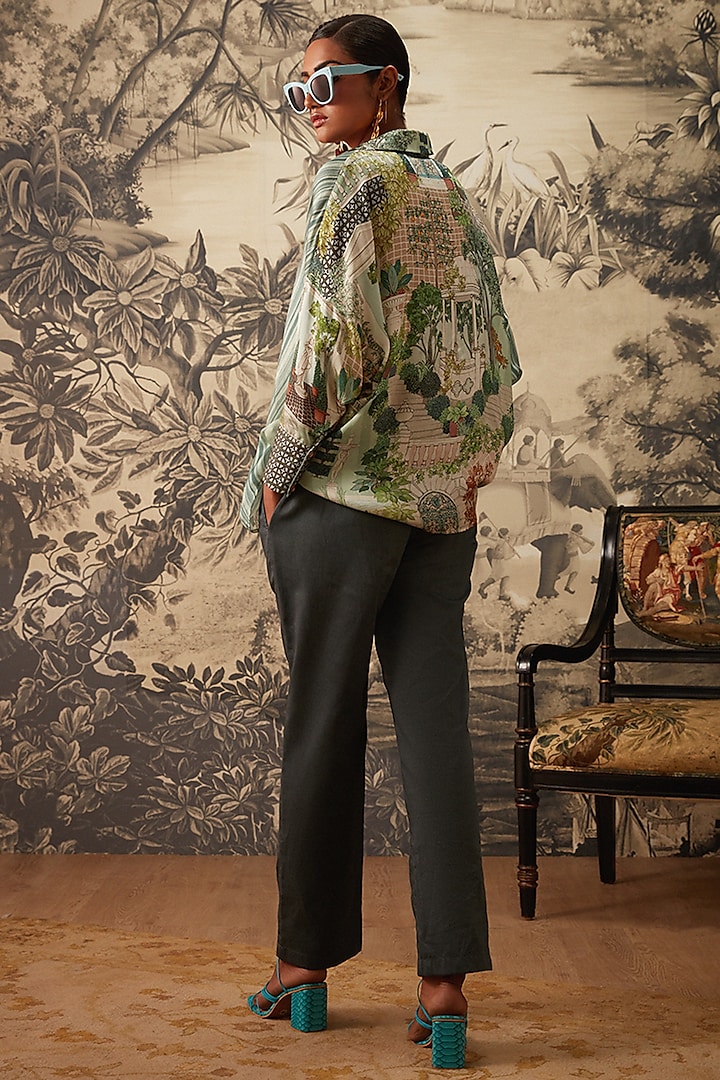 Multi - Colored Miniature Printed Tunic Set by Kalista at Pernia's Pop Up Shop