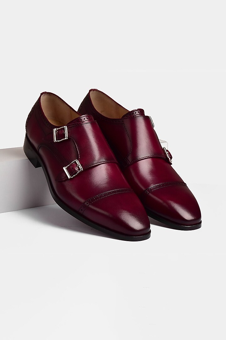 Ruby Calf Leather Shoes by Luxuro Formello at Pernia's Pop Up Shop
