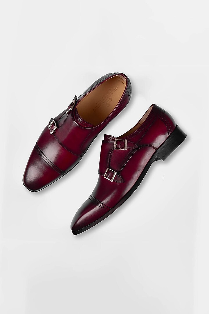 Ruby Calf Leather Shoes by Luxuro Formello at Pernia's Pop Up Shop
