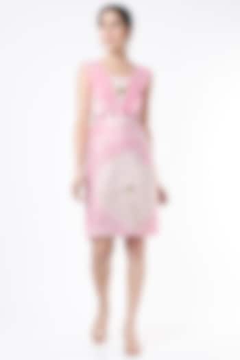 Blush Pink Tie-Dye Summer Dress by Lugda by DIHI at Pernia's Pop Up Shop