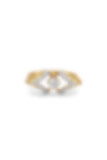 Gold Plated Lab-Grown Diamond Ring by Lukson at Pernia's Pop Up Shop