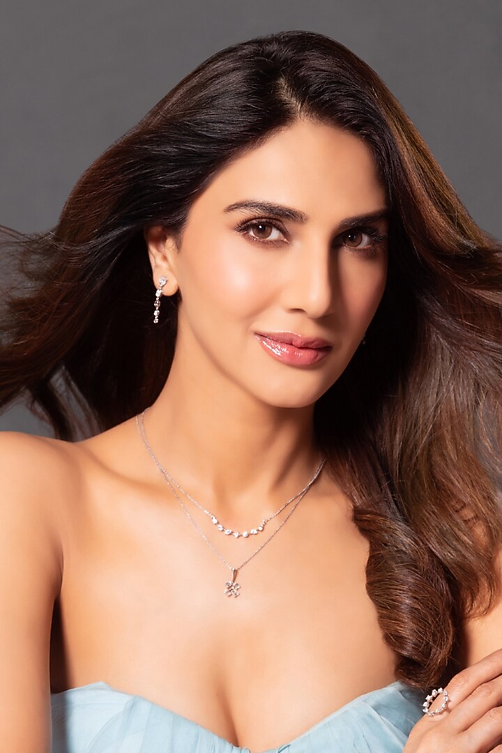 14kt White Finish Lab-Grown Diamond Cosmos Necklace by Lukson at Pernia's Pop Up Shop