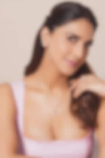 14kt Gold Finish Heart-Shaped Diamond Pendant Necklace by Lukson at Pernia's Pop Up Shop