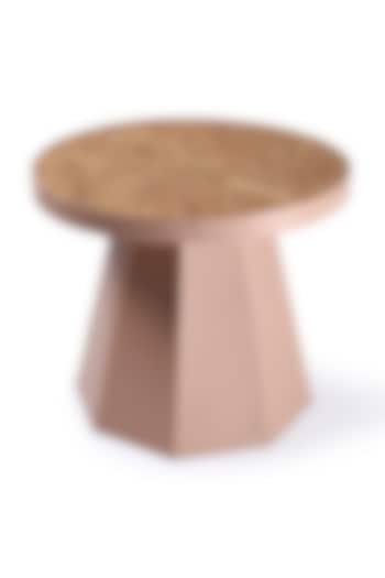Beige Clip Board Table by Living with Elan