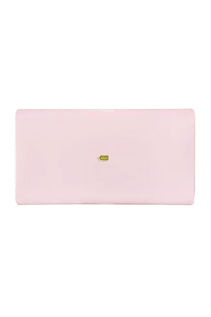 Elan Buxa Metal Trunk Set Of 2, Storage Chest (Powder Pink with Golden Accessories) by Living with Elan at Pernia's Pop Up Shop