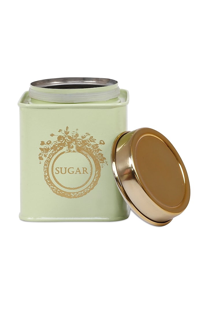 Elan Dreamer Sugar Canister, 500ml (Pistachio) by Living with Elan at Pernia's Pop Up Shop
