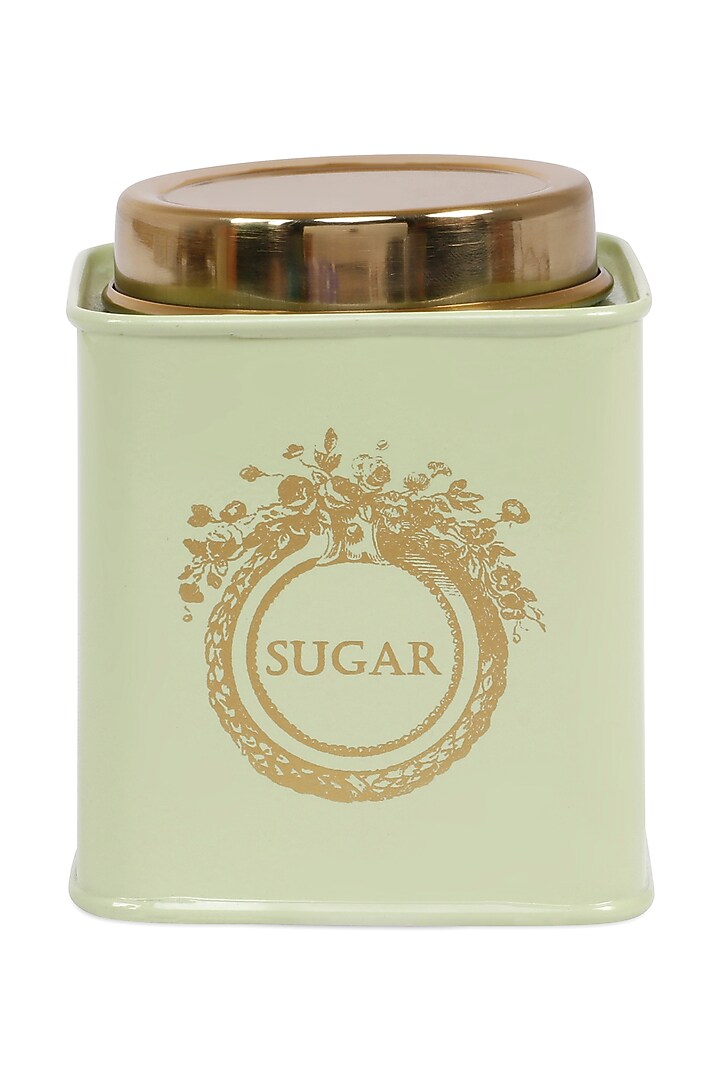 Elan Dreamer Sugar Canister, 500ml (Pistachio) by Living with Elan at Pernia's Pop Up Shop
